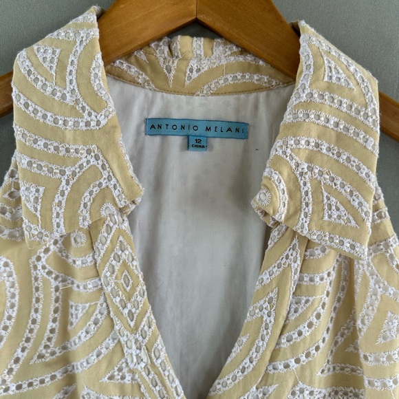 🎉5 for $45🎉Antonio Melani lace dress size 12 - Picture 6 of 10